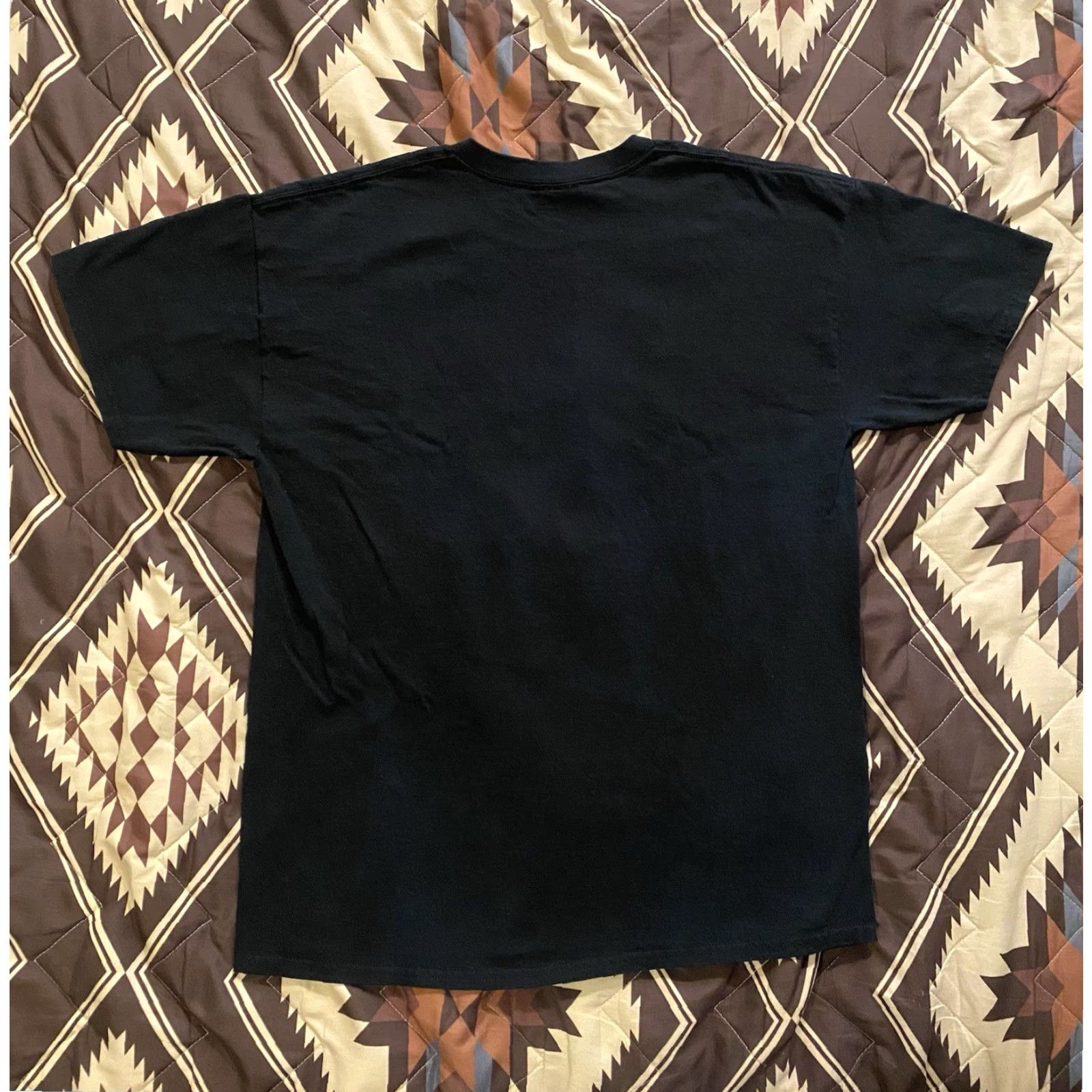 Gildan Lynyrd Skynyrd T-Shirt Concert Rock Black L Large Flames Made In America 2013 Mens Shirt Gildan Cotton Crew Neck Short Sleeve Band Music Size US L / EU 52-54 / 3 - 2 Thumbnail