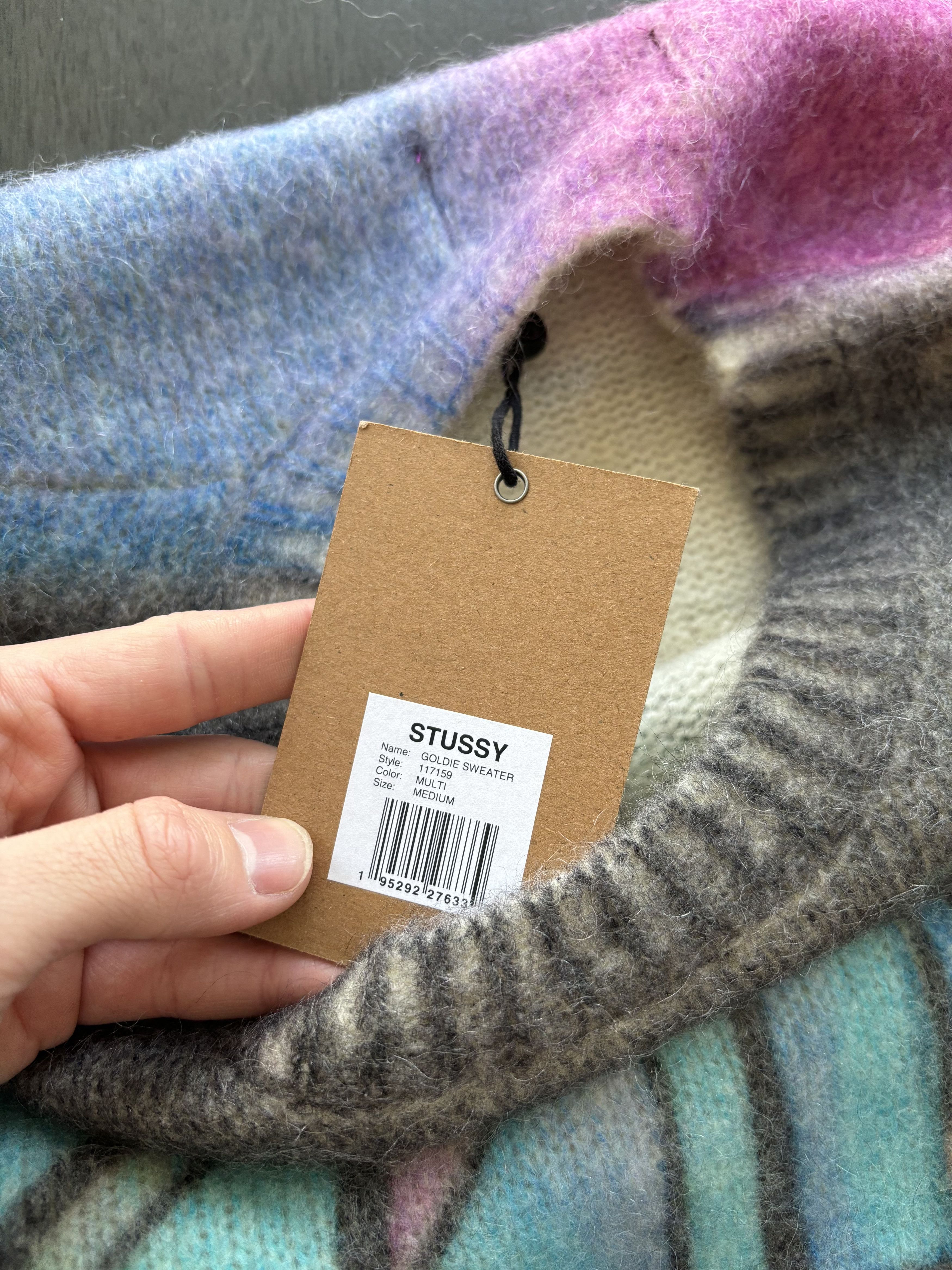 Stussy Stussy x Goldie Mohair Sweater Size Medium Size US M / EU 48-50 / 2 - 4 Thumbnail