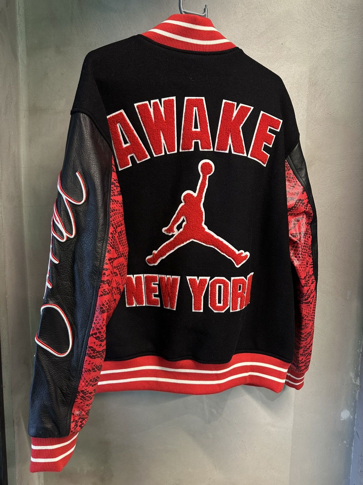 Awake NY × Jordan Brand Jordan x Awake NY Varsity Jacket Size US L / EU 52-54 / 3 - 6 Thumbnail