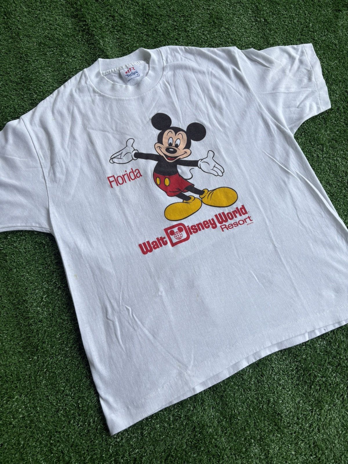 Disney × Mickey Mouse × Vintage Vintage Mickey Mouse T-shirt Size US XL / EU 56 / 4 - 2 Thumbnail