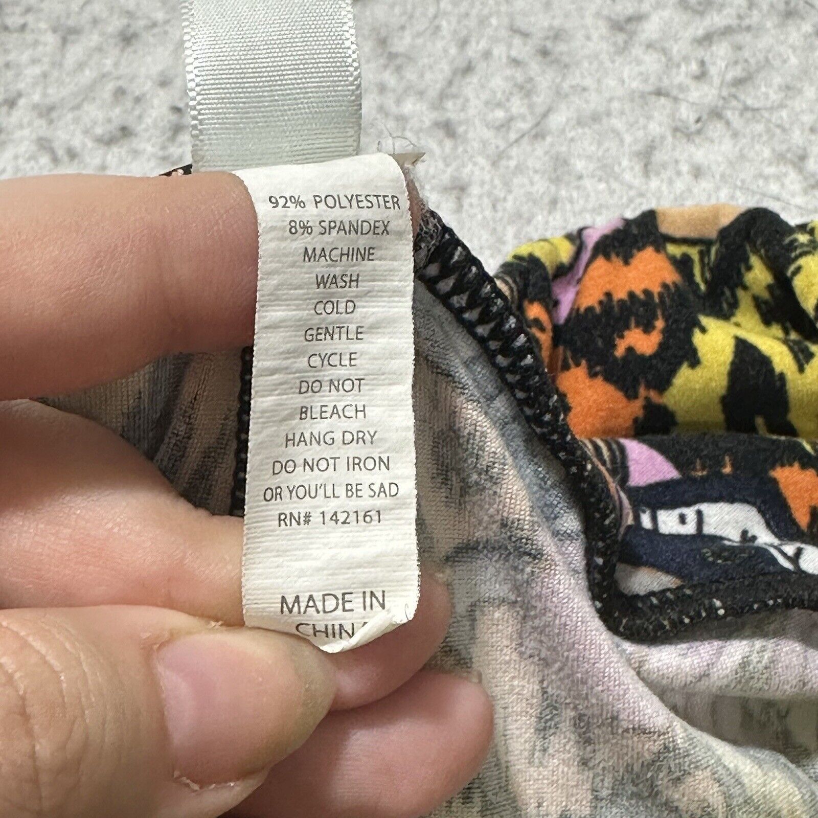 Other LuLaRoe TC2 18-26 Halloween Trick or Treat Pattern Leggings Size 42" / US 20 - 9 Thumbnail