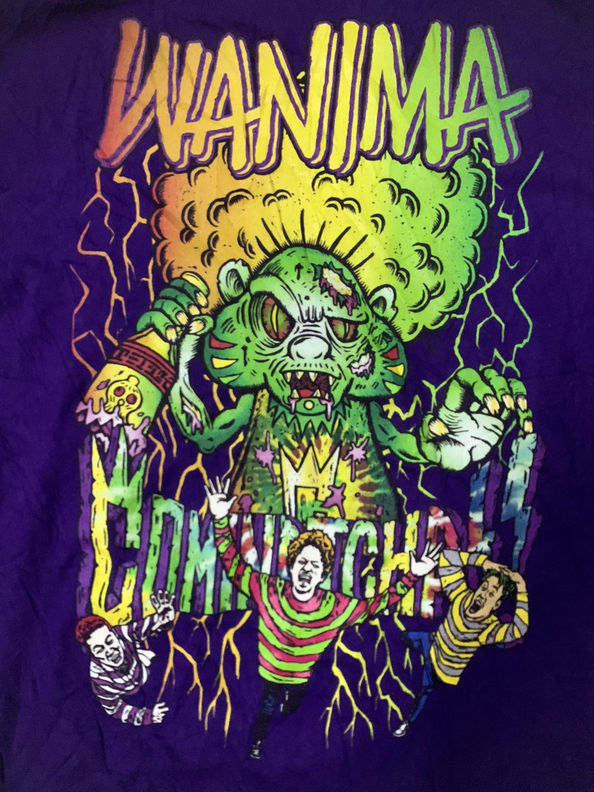 Band Tees × Japanese Brand × Seditionaries Nice Japanese Punk Rock Band Wanina No Image Fell Thing Tee Size US M / EU 48-50 / 2 - 7 Thumbnail
