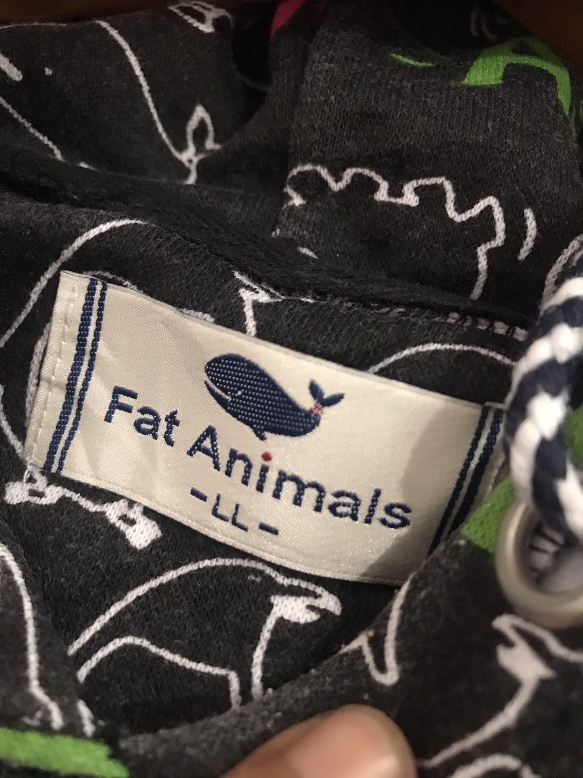 Japanese Brand Fat animal full print hoodie Size US XL / EU 56 / 4 - 4 Thumbnail