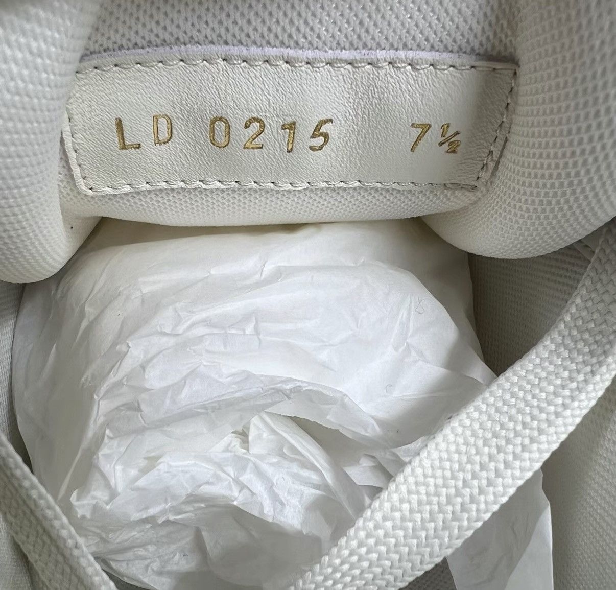 Louis Vuitton LV Trainer Brown & White Denim Sneakers J41 Size US 8 / EU 41 - 7 Thumbnail