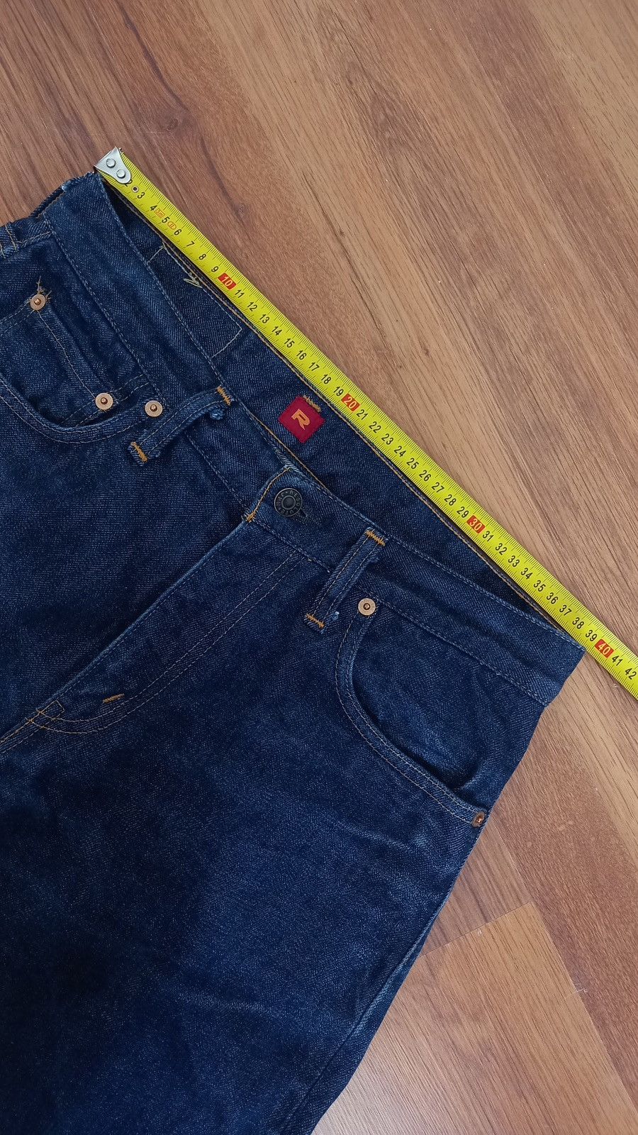 RESOLUTE Resolute 712 Denim Blue Jeans Made In Japan W31 Selvedge Size US 31 - 16 Thumbnail