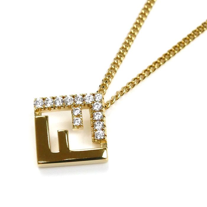 Fendi Fendi Fendi Forever Fendi Necklace Metal Necklace 8AK337A44GF089U Size ONE SIZE - 1 Thumbnail