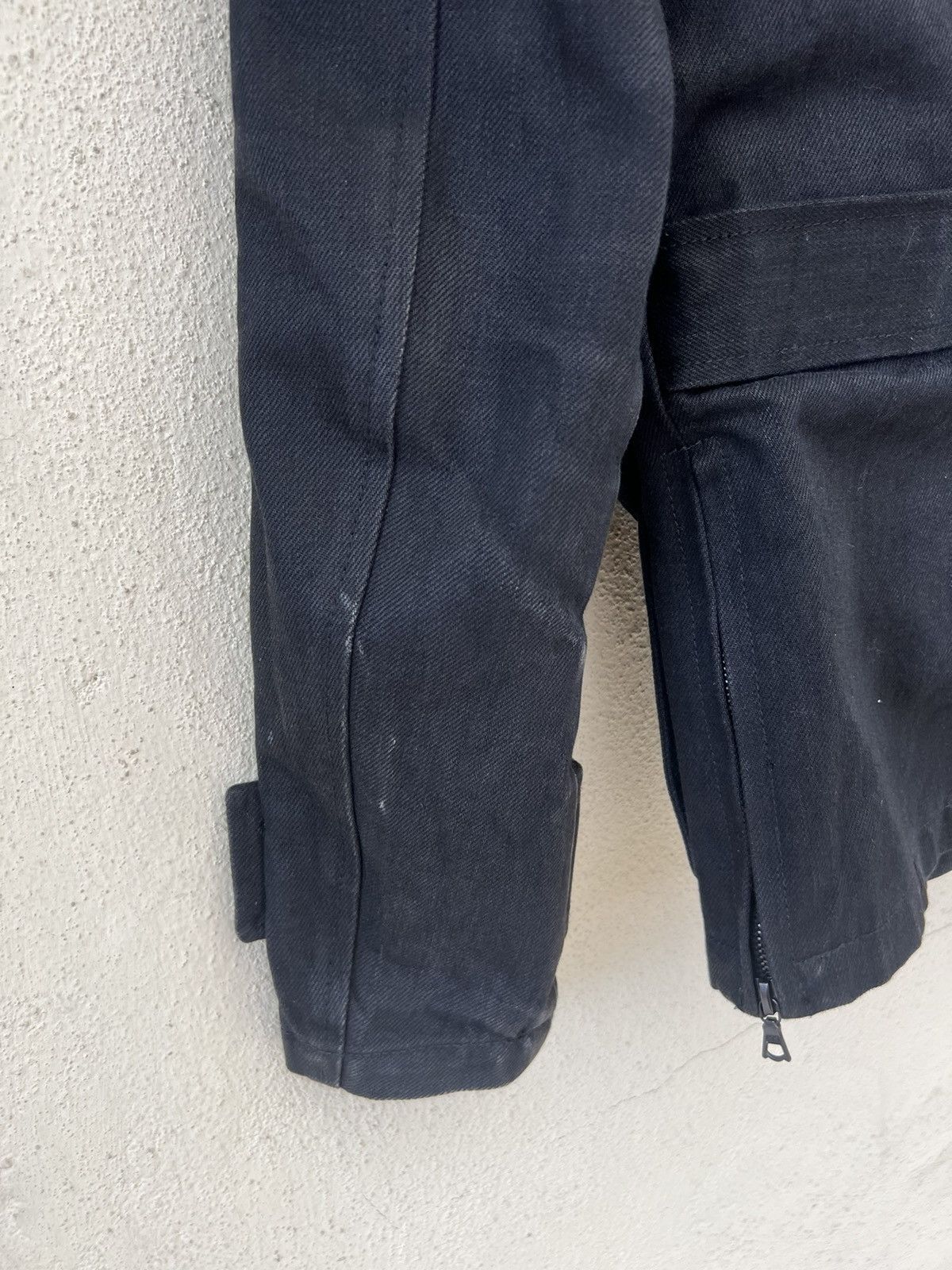 junhashimoto Jun Hashimoto Macknight Hybrid Black Denim Jacket Size US M / EU 48-50 / 2 - 14 Thumbnail