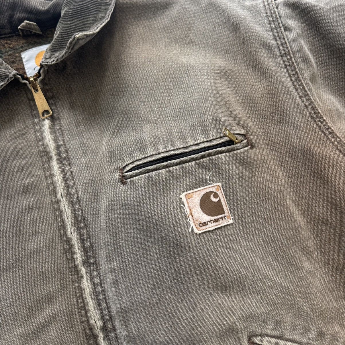 Carhartt Vintage Faded Carhartt Blanket Lined J97 CHT Detroit Jacket Size US L / EU 52-54 / 3 - 5 Thumbnail