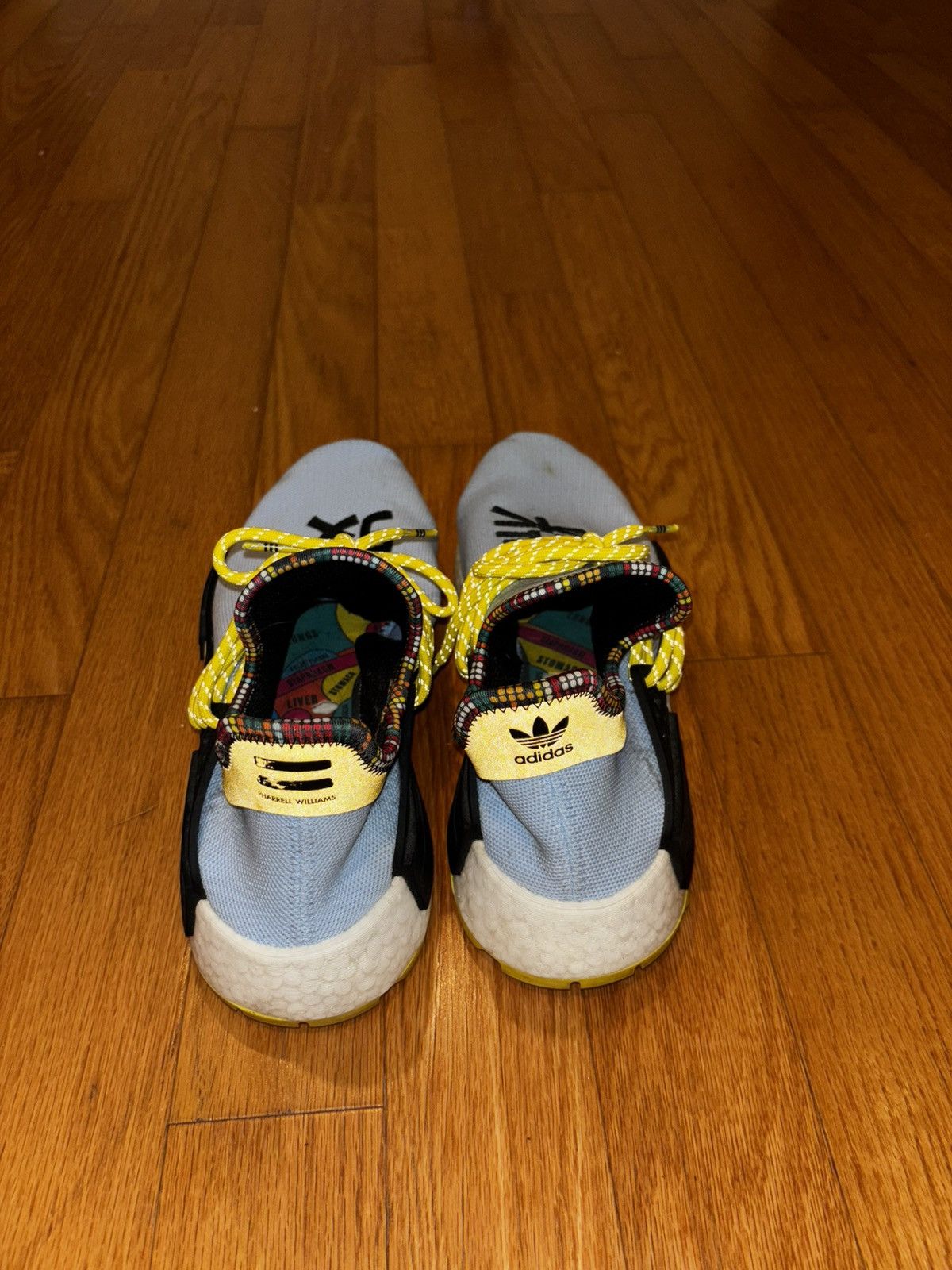 Adidas × Pharrell Adidas x Pharrell NMD Hu Size US 9.5 / EU 42-43 - 4 Thumbnail