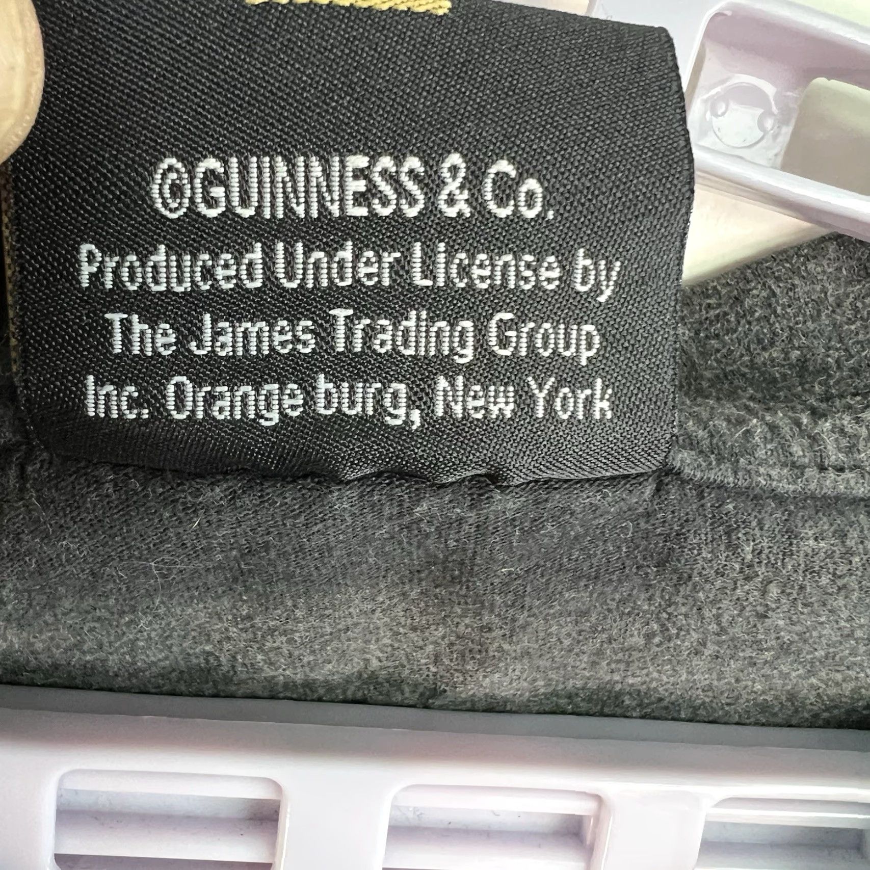 Vintage Guinness Stout Ale Logo T-Shirt Black Men's XL Crew Neck Graphic Print Beer Size US XL / EU 56 / 4 - 6 Thumbnail