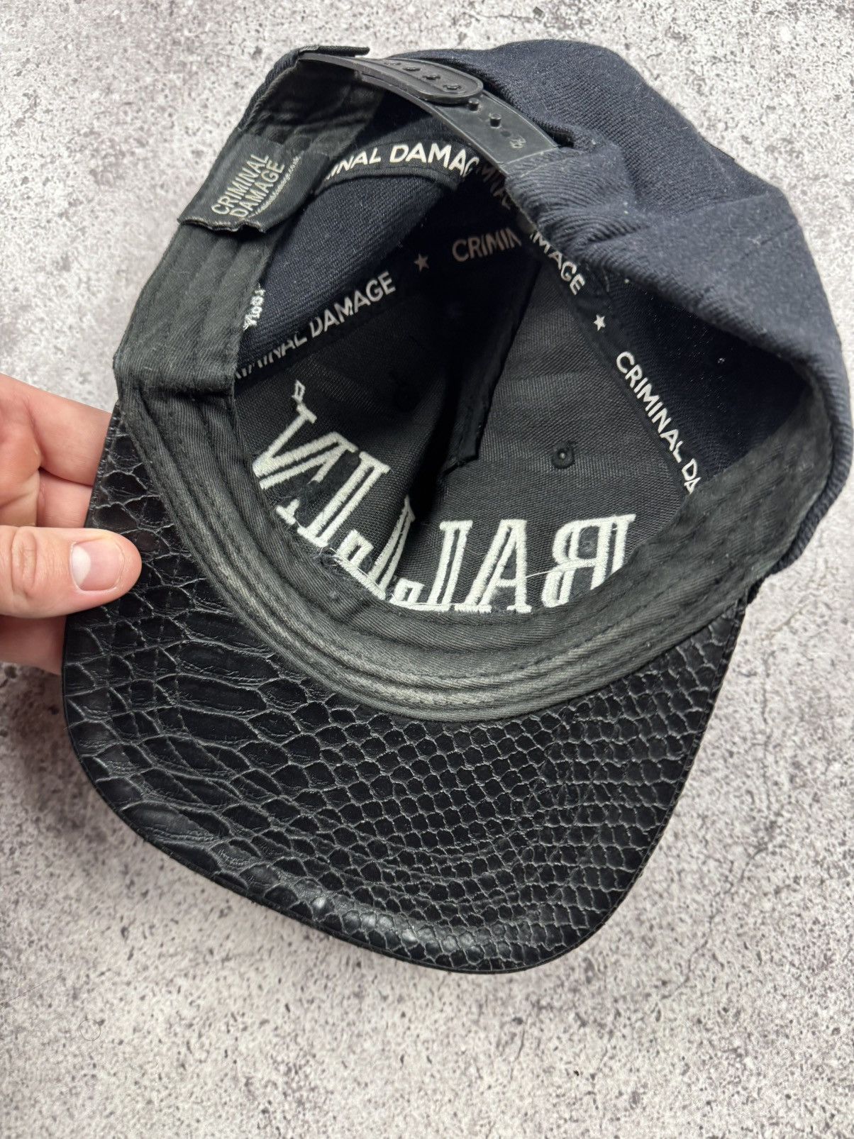 Criminal Damage Criminal Damage Ballin New York cap hat Size ONE SIZE - 5 Thumbnail