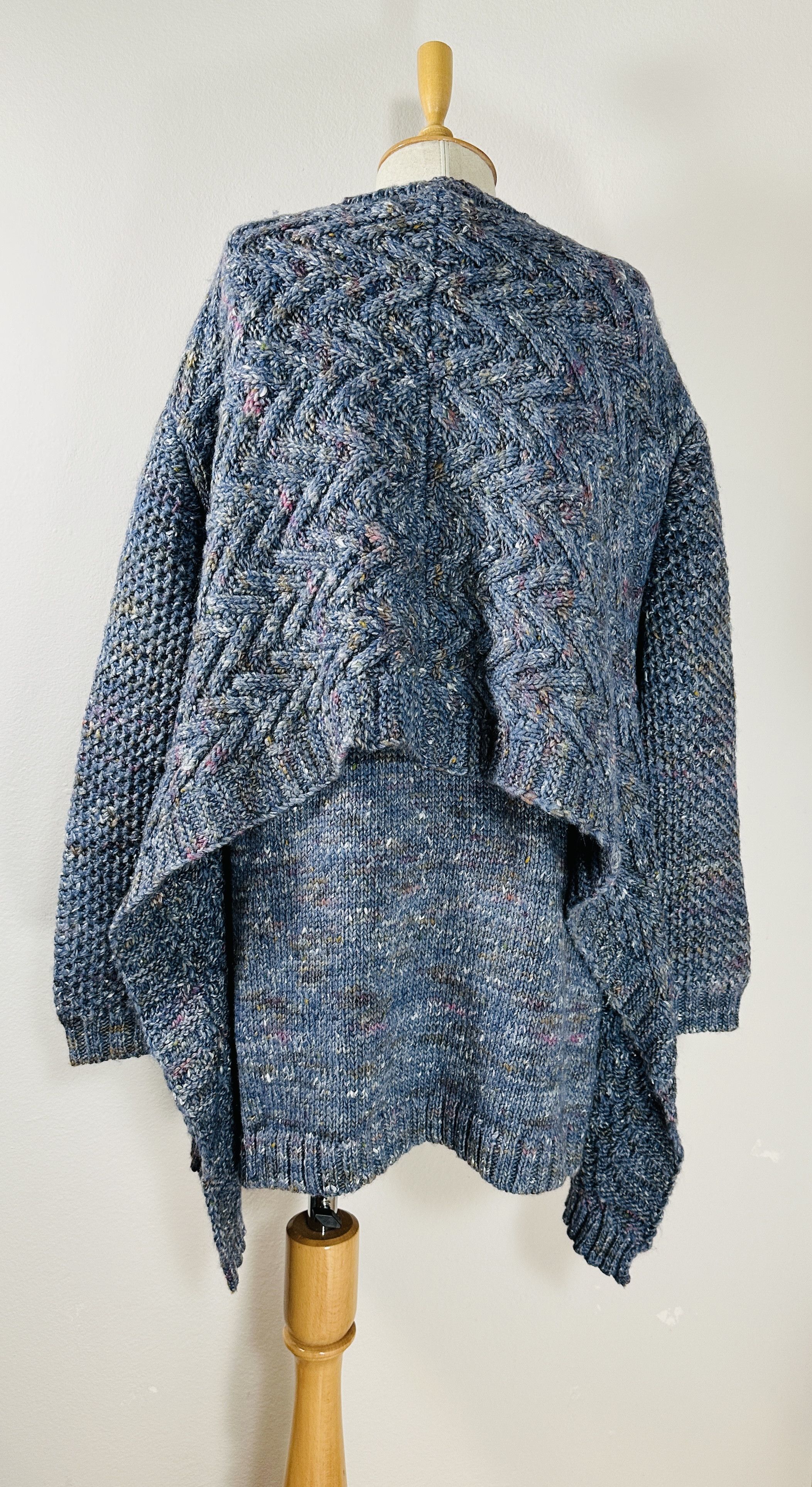 Henrik Vibskov Poncho Oversize Sweater Size ONE SIZE - 4 Thumbnail
