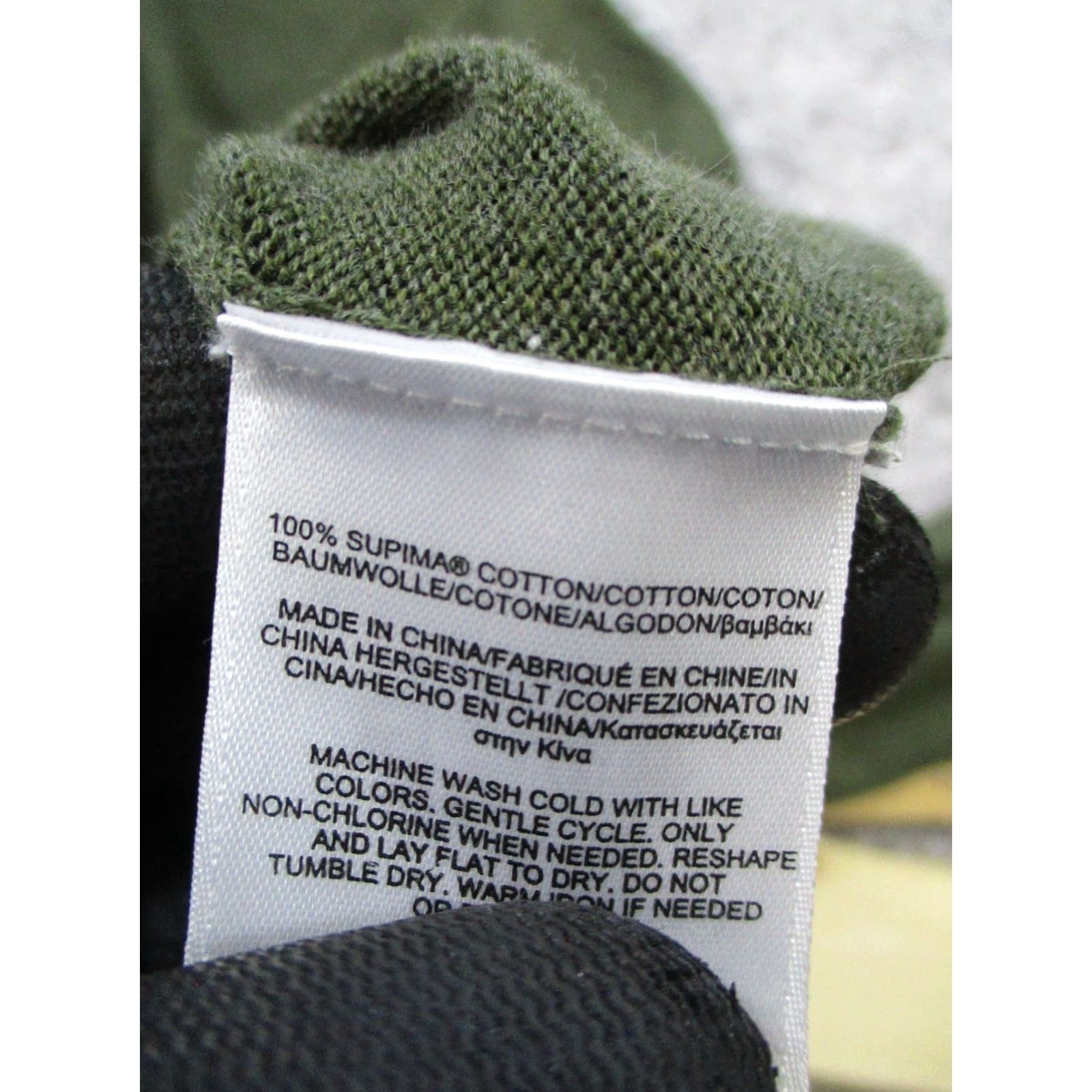 Brooks Brothers Brooks Brothers Sweater Mens XL Green Cotton Knit Pullover V-Neck Long Sleeve Solid Logo Machine Washable Size US XL / EU 56 / 4 - 4 Thumbnail