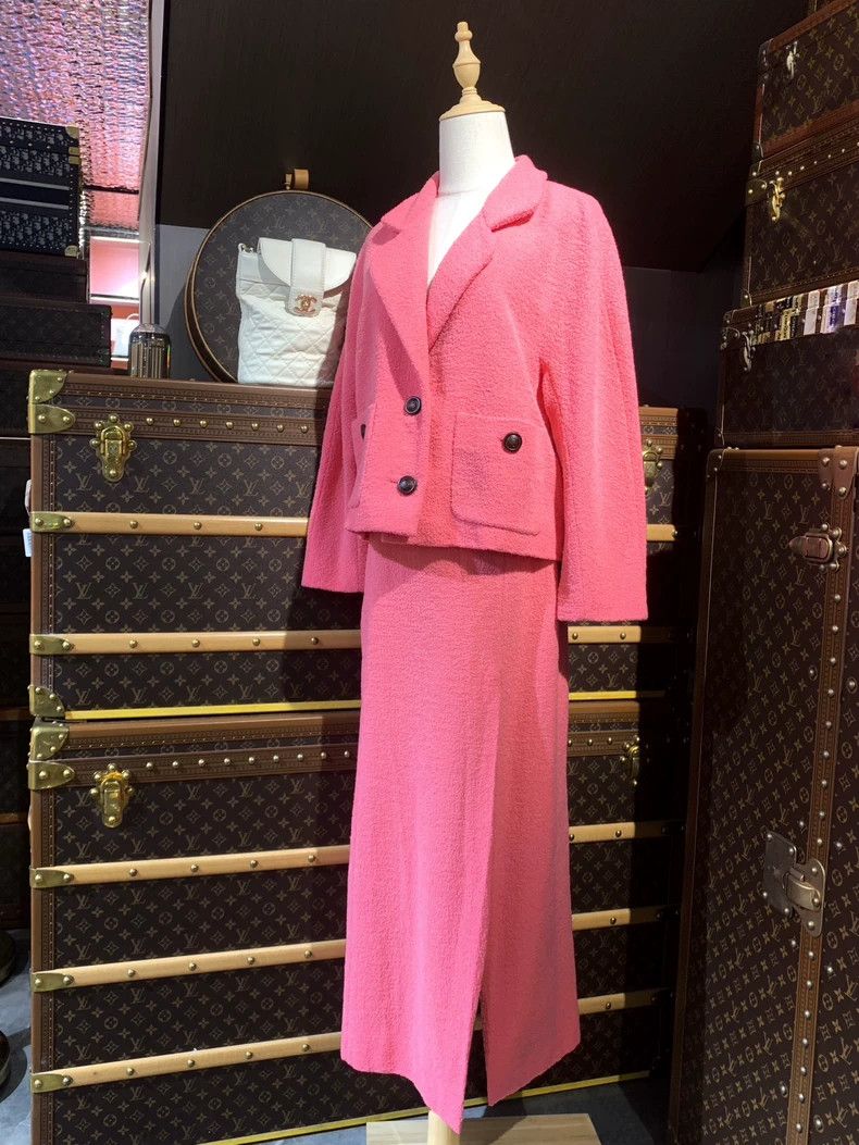 Gucci Pink Gucci Suit Set for Women Size US M / EU 48-50 / 2 - 1 Thumbnail