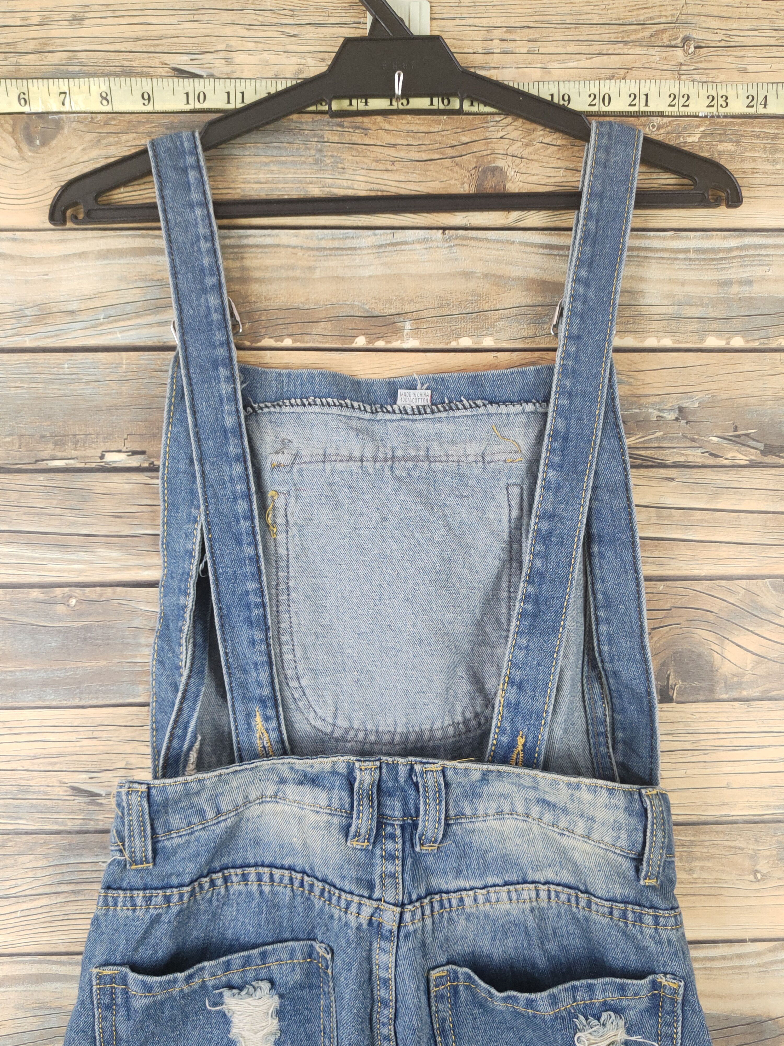 Japanese Brand × Vintage Vintage Japanese Brand Blue Denim Mickey Mouse Jumpsuits Size 27" / US 4 / IT 40 - 13 Thumbnail