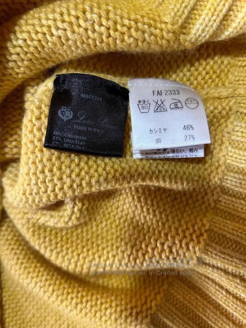Loro Piana Loro Piana Knitted Sweater Size S / US 4 / IT 40 - 4 Thumbnail