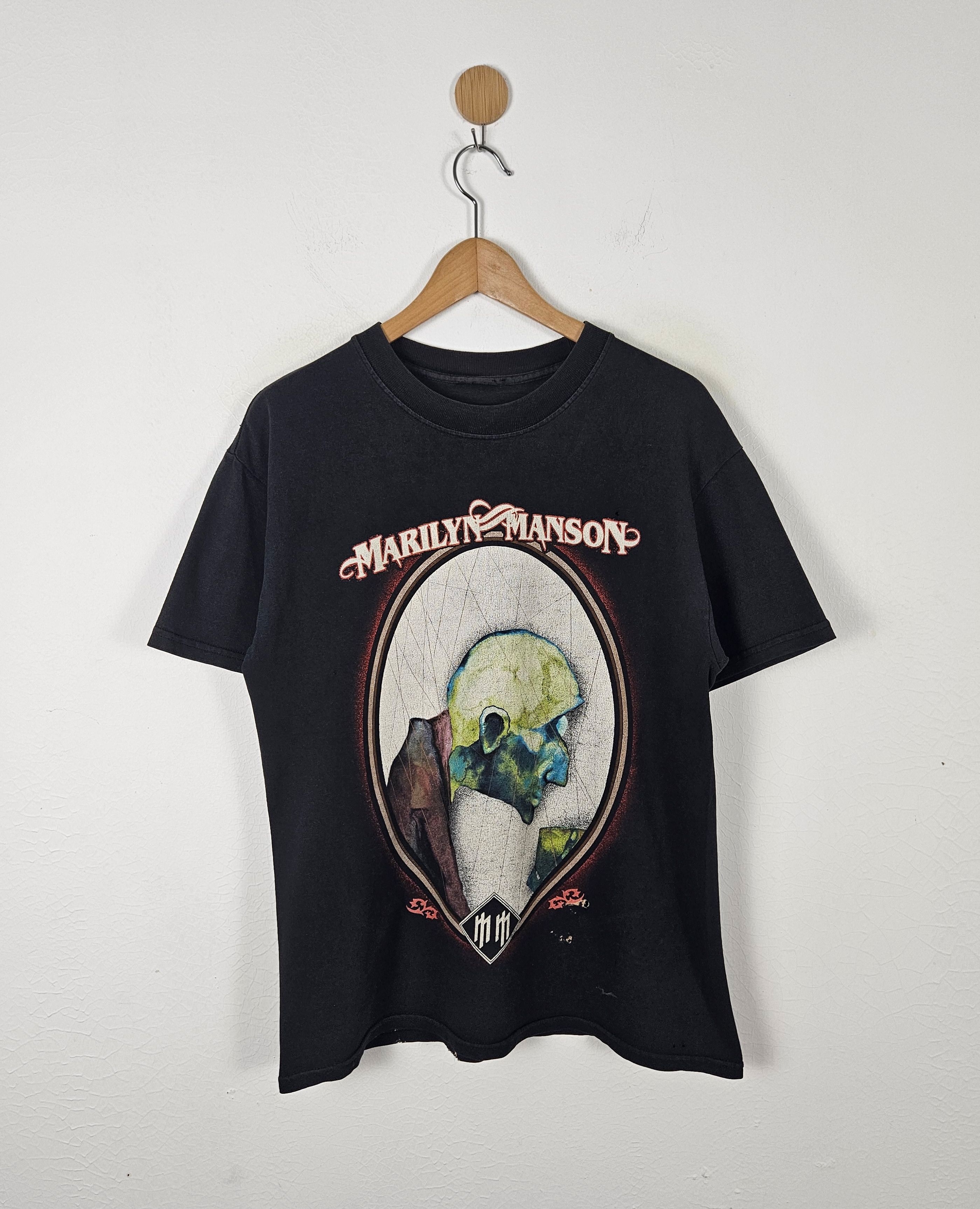 Band Tees × Marilyn Manson × Vintage Vintage Marilyn Manson The Golden ...