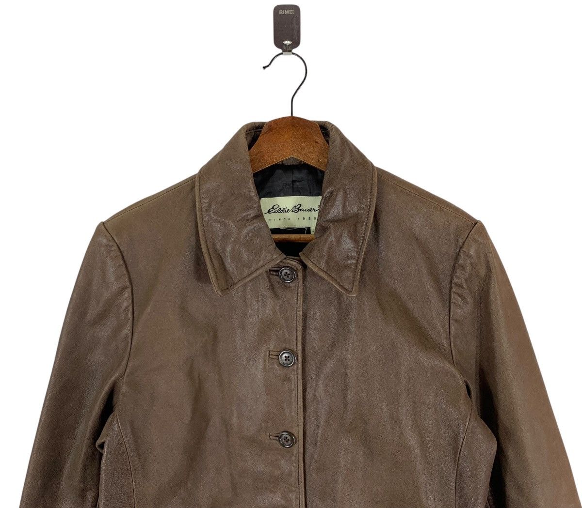 Eddie Bauer × Vintage VINTAGE EDDIE BAUER LEATHER JACKET Size S / US 4 / IT 40 - 4 Thumbnail