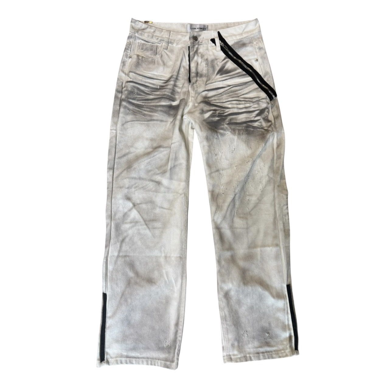 Japanese Brand LOIN ARMIS - Abandoned repair baggy jeans Size US 32 / EU 48 - 1 Thumbnail