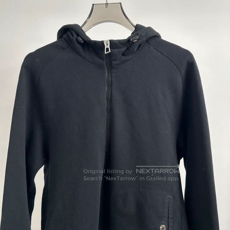 Hermes Hermes Black Hooded Sweatshirt Size L / US 10 / IT 46 - 6 Thumbnail