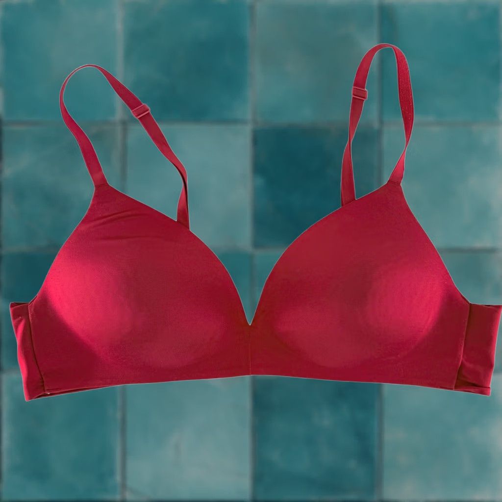 Gap LOVE by GAP Shirt Bra Womens 36B Red Everyday Smooth Wireless See Photos Size ONE SIZE - 1 Thumbnail