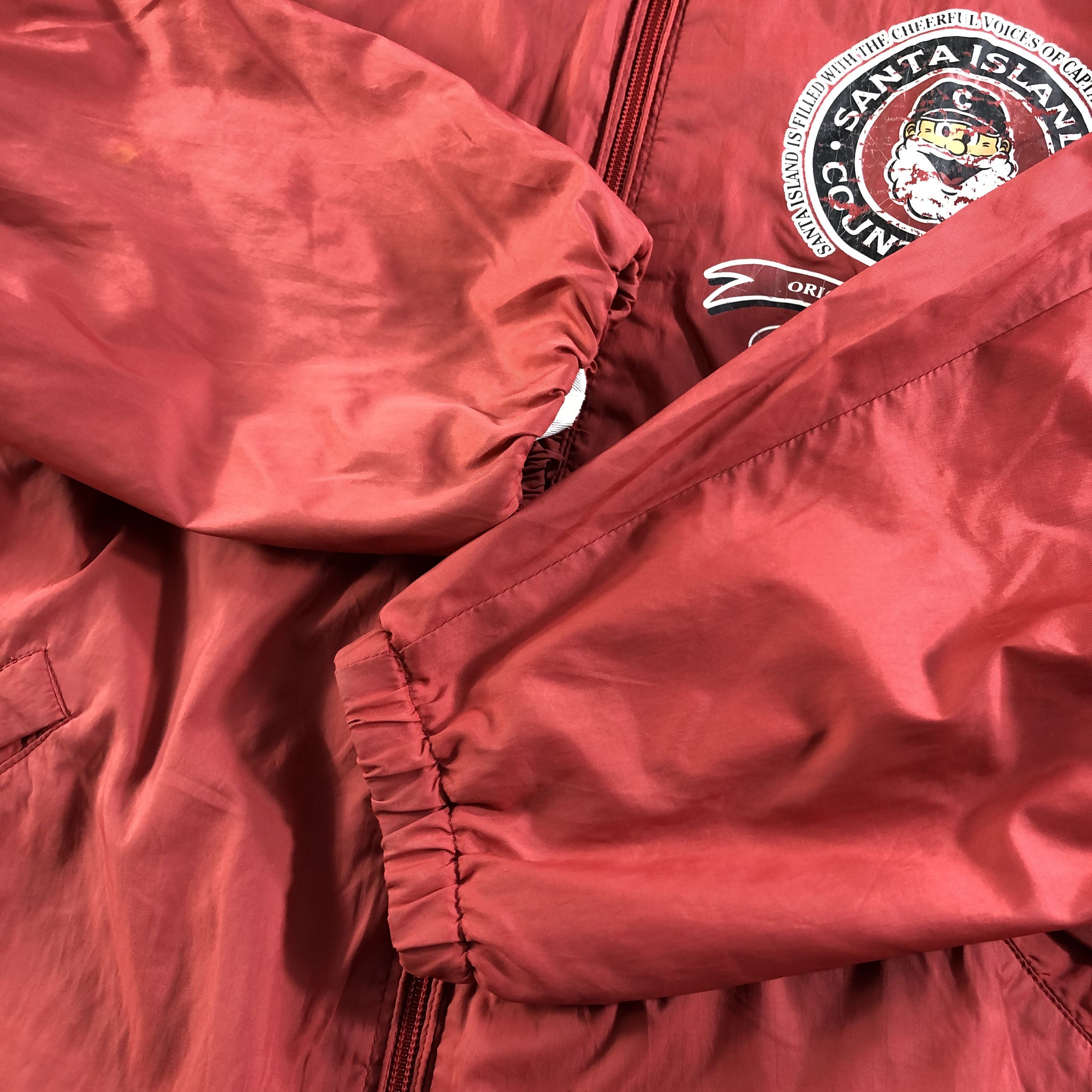 Vintage Vintage Captain Santa Hooded Windbreaker Jacket Size US L / EU 52-54 / 3 - 6 Thumbnail