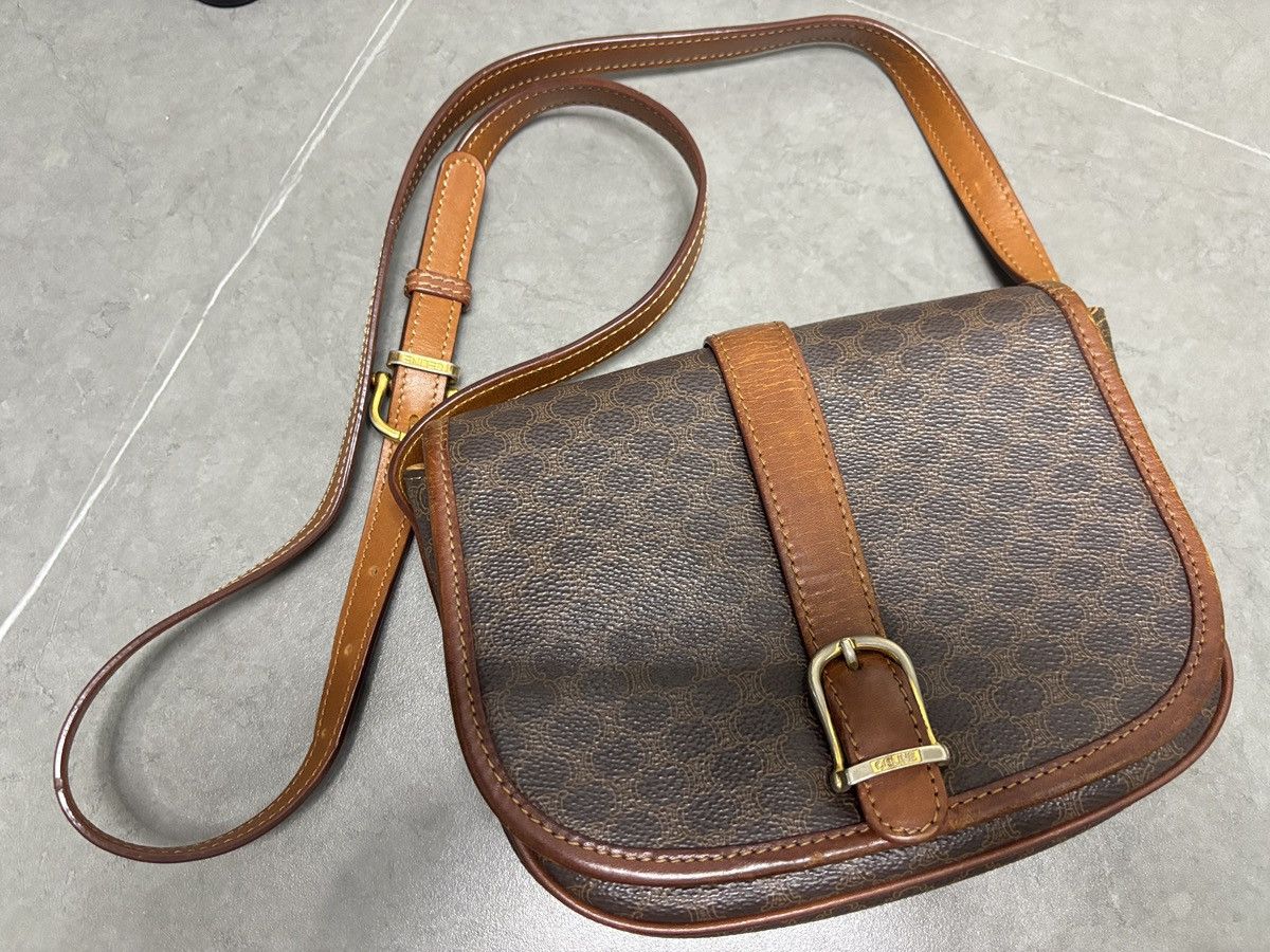 Celine × Vintage Vintage Celine Folco bag monogram Size ONE SIZE - 1 Thumbnail