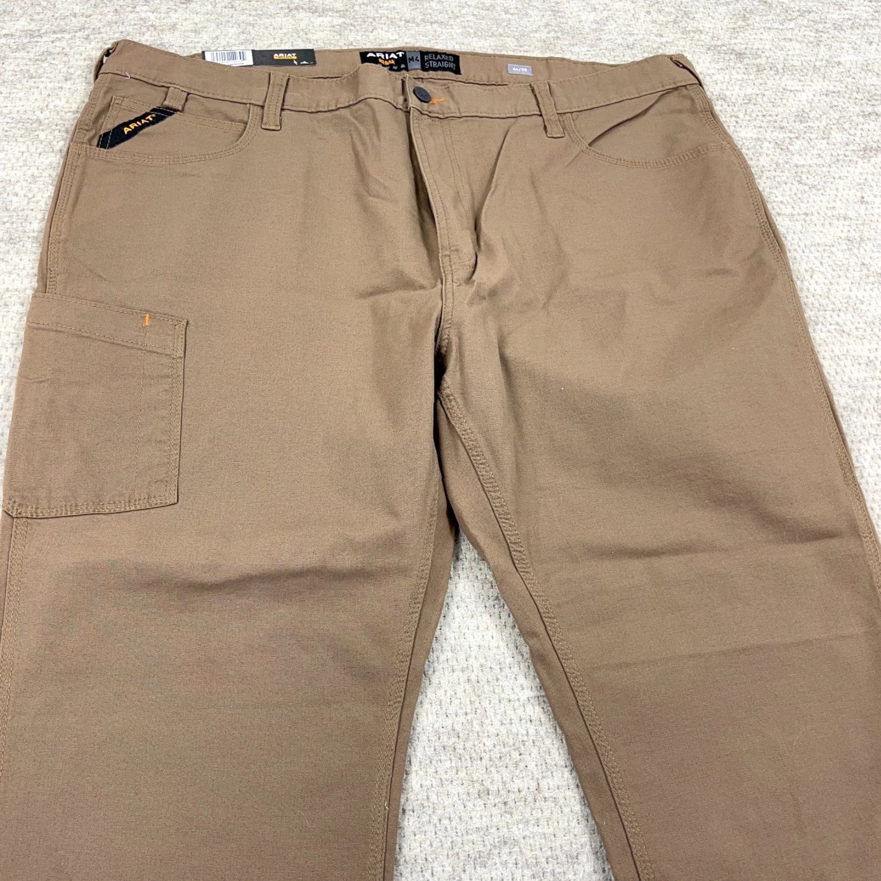Ariat Ariat Rebar M4 Pants Men 44x30 Relaxed Straight Leg Brown Dura Stretch Work NWT Pants Size US 44 / EU 60 - 4 Thumbnail