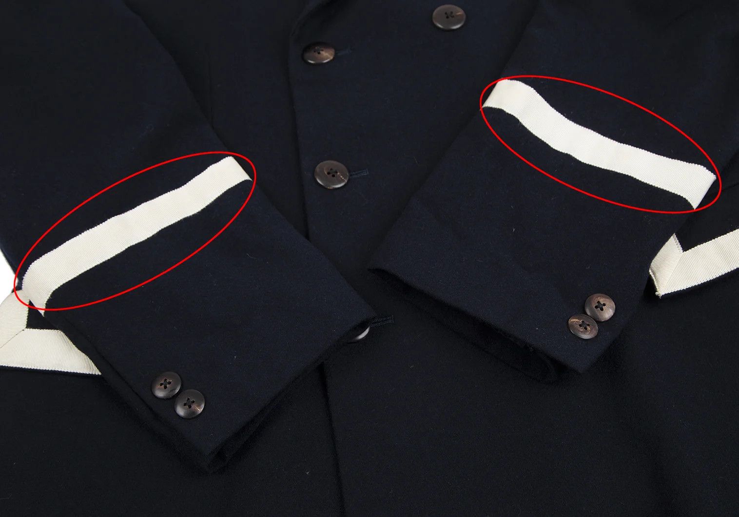 Yohji Yamamoto Yohji Yamamoto Double Jacket Navy M Size US M / EU 48-50 / 2 - 8 Thumbnail