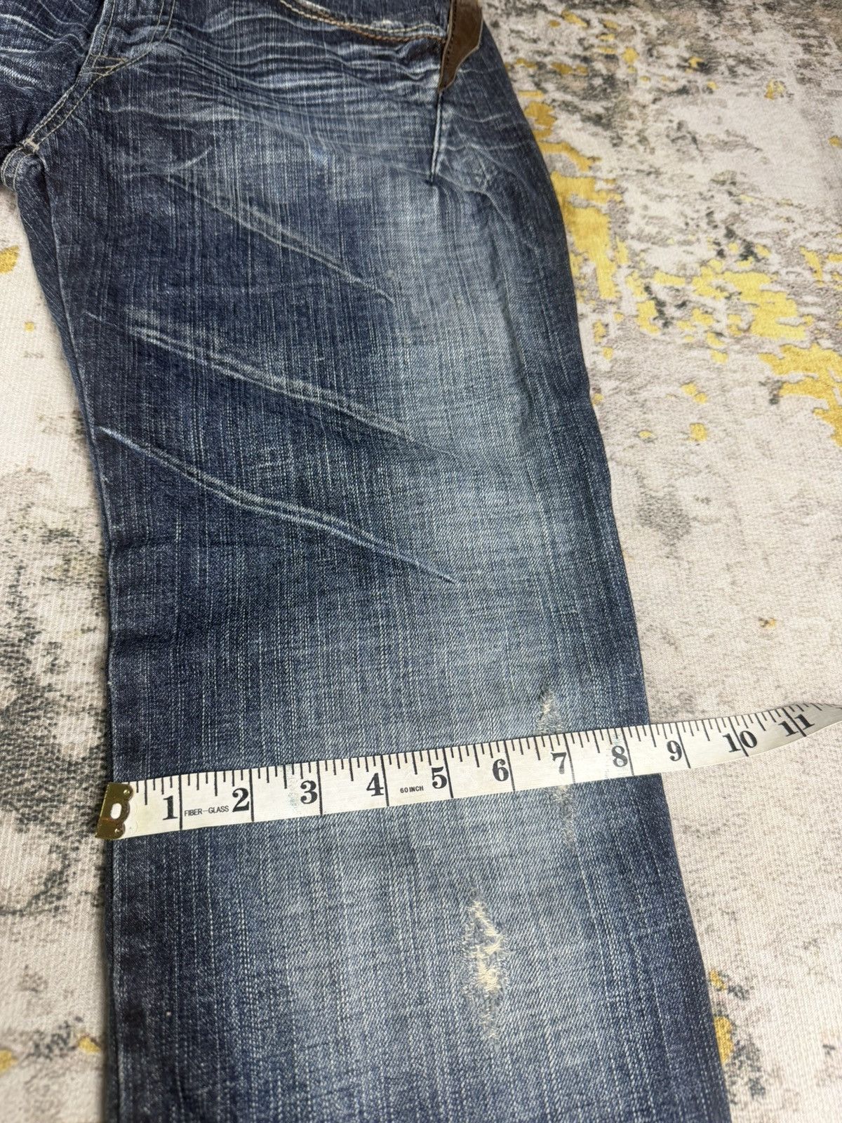 Marithe + Francois Girbaud 2000s Vintage Rare Marithe Francois Girbaud Mudwash Jeans Size US 30 / EU 46 - 11 Thumbnail