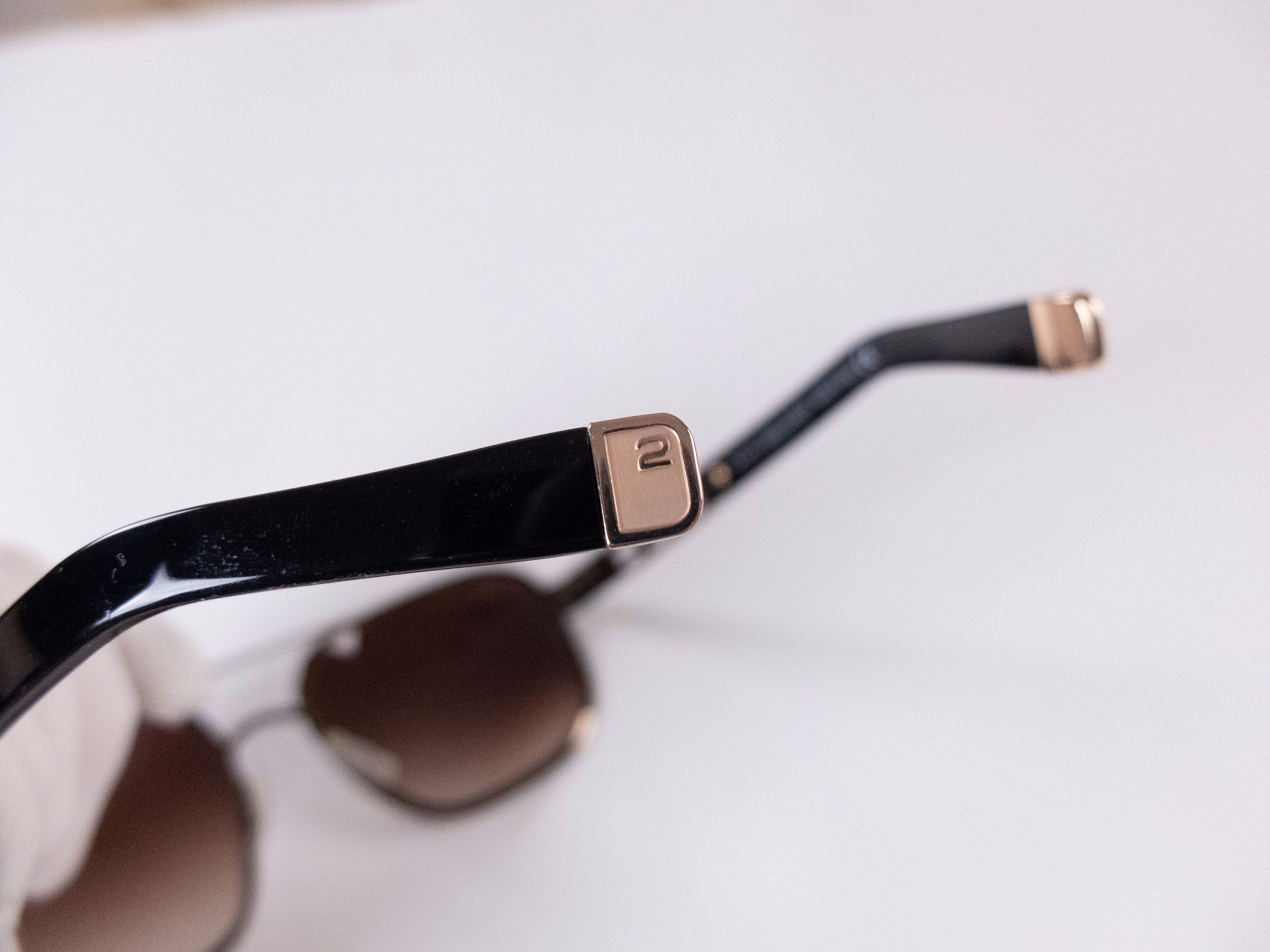 Dsquared2 DSQUARED2 metal frame rectangle sunglasses Made in Italy Size ONE SIZE - 7 Thumbnail