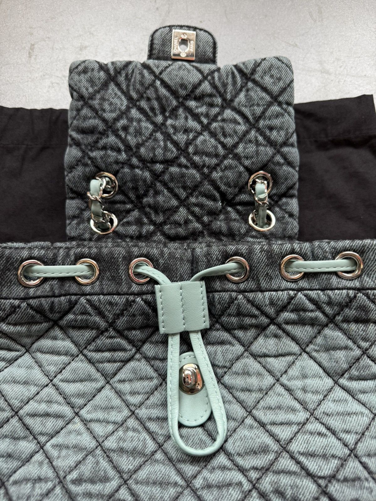 Chanel Chanel Denimpressions Blue Backpack Size ONE SIZE - 8 Thumbnail