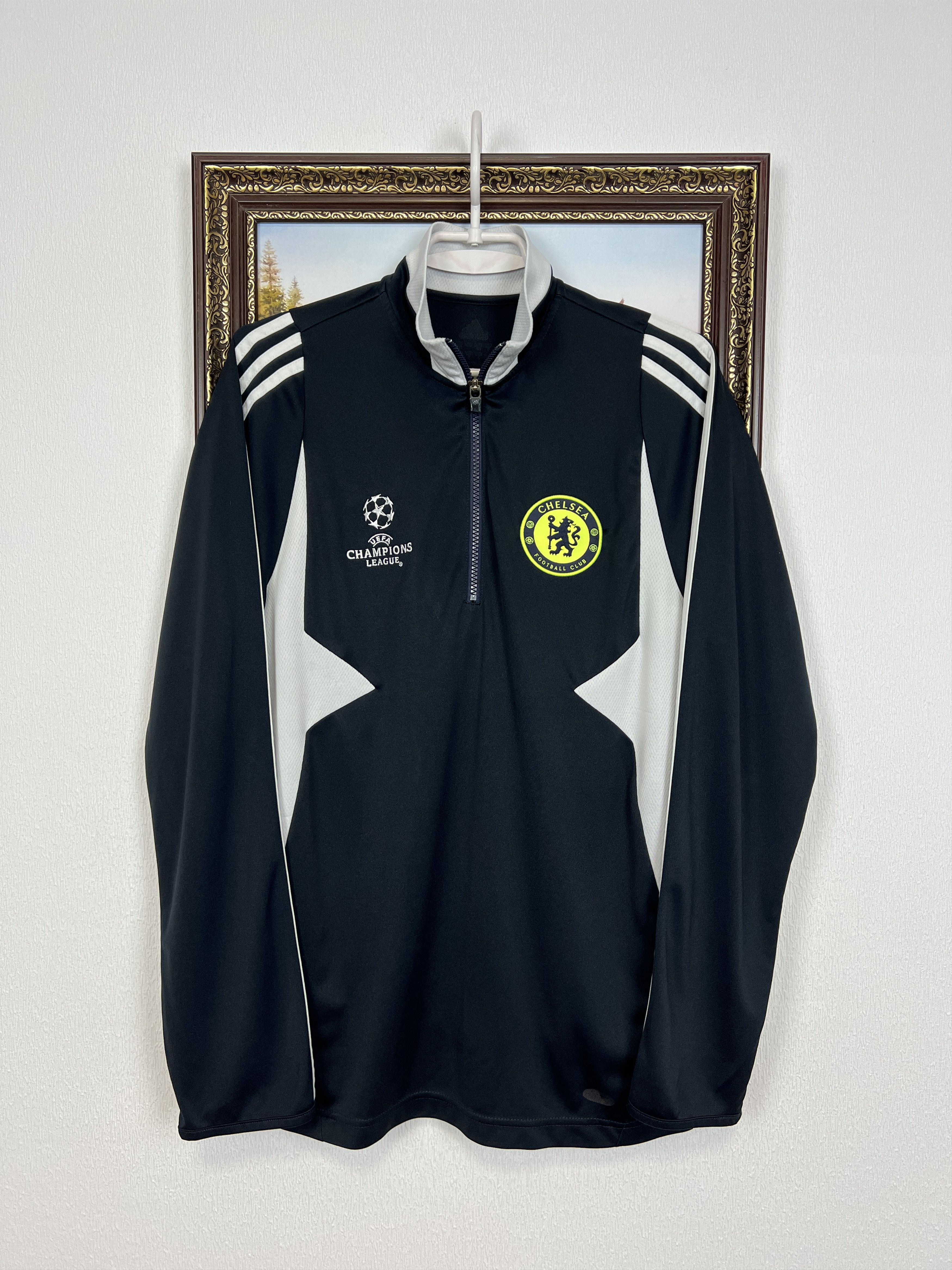 adidas Chelsea Anthem Jacket - Blue/Gold