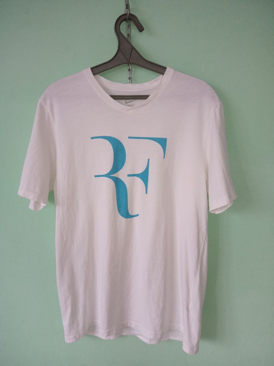 Nike Nike Roger Federer RF Big Logo Tennis T Shirt Size US L / EU 52-54 / 3 - 1 Thumbnail