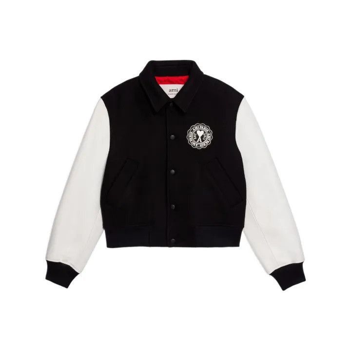AMI AMI Paris Color Block Long Sleeve Jacket -2507 Size US L / EU 52-54 / 3 - 1 Thumbnail