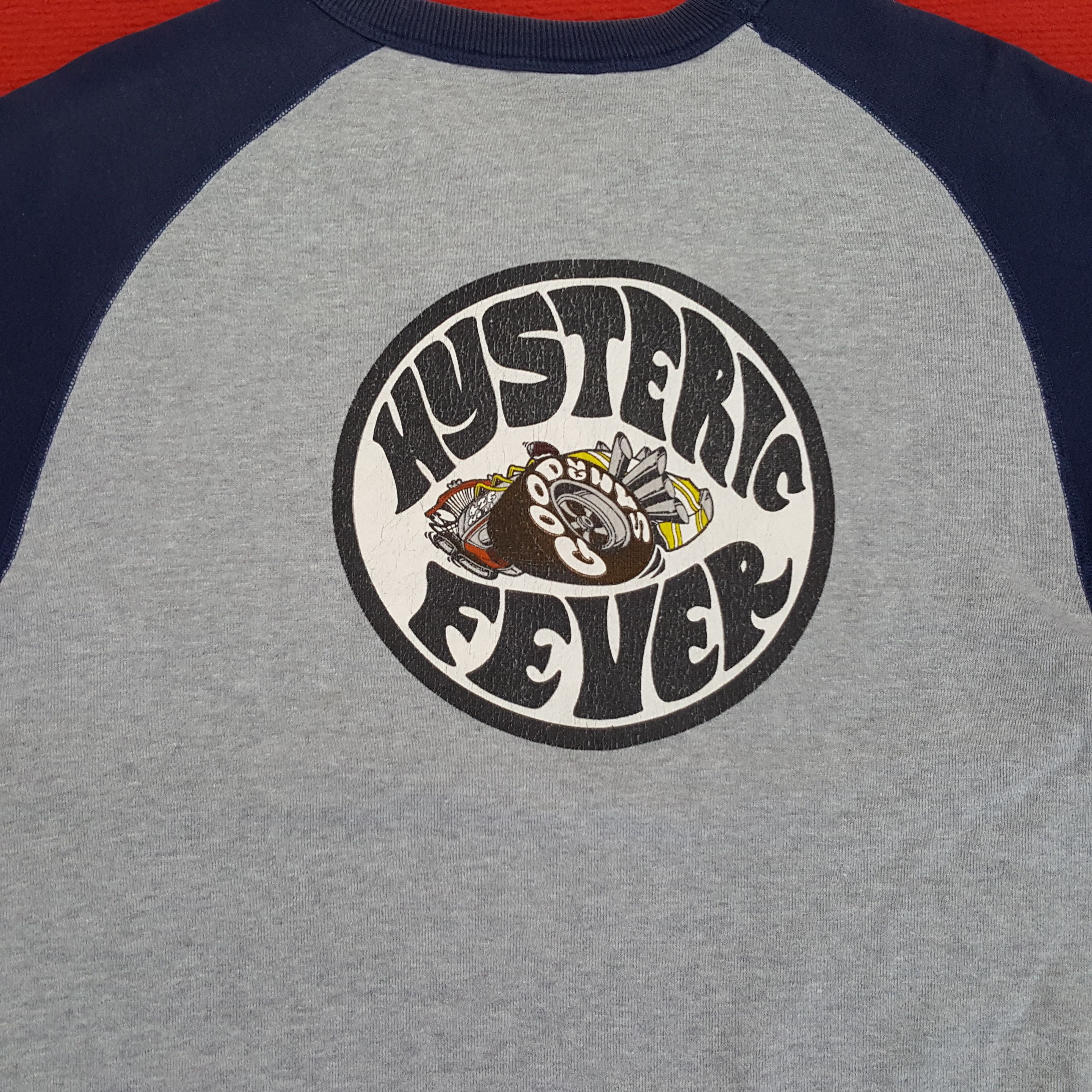 Hysteric Glamour Hysteric Glamour Japanese Brand Short Sleeve Sweatshirt Size US M / EU 48-50 / 2 - 2 Thumbnail