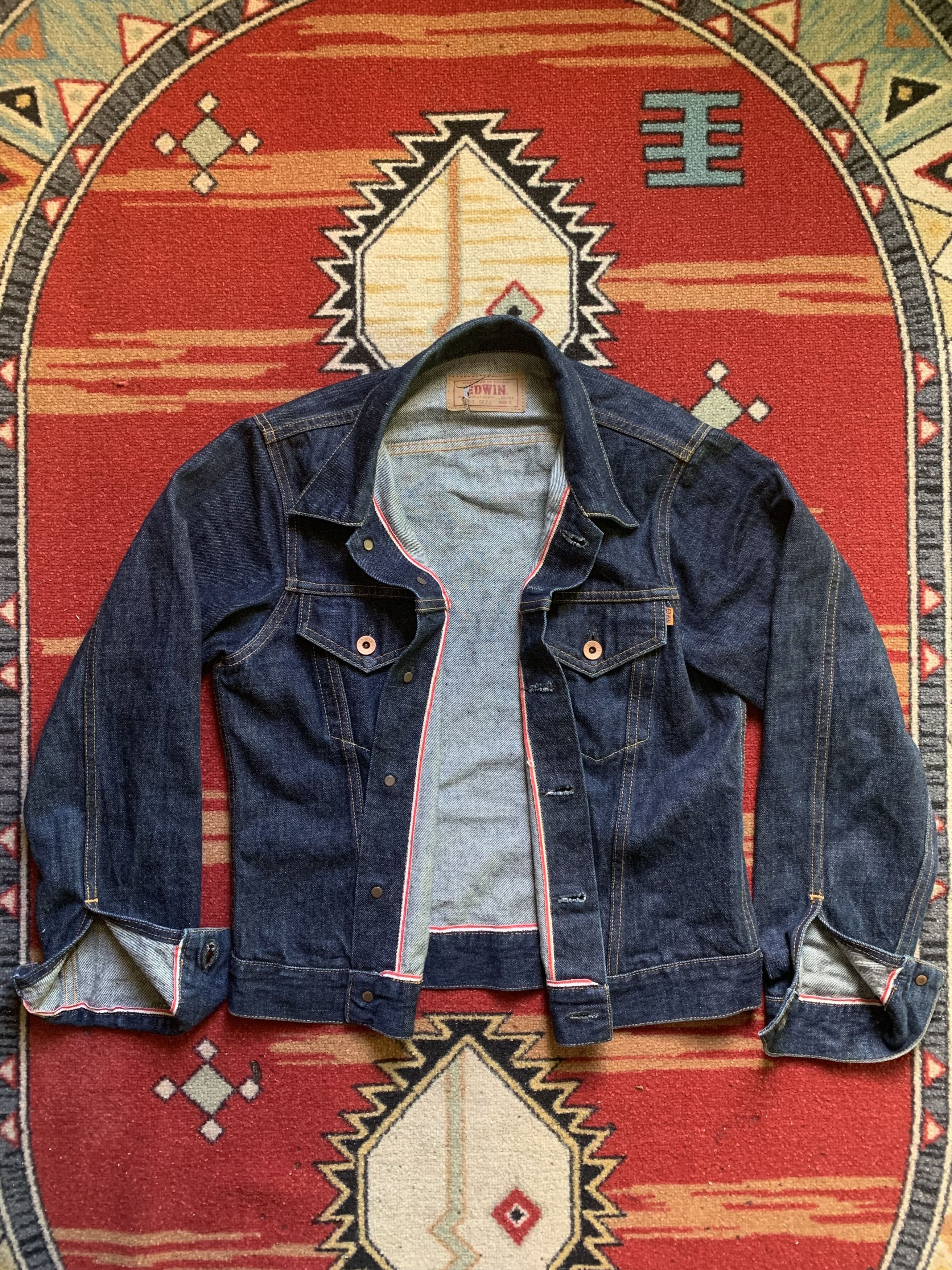 Edwin Vintage Edwin 5550 Jacket Selvedge Size US S / EU 44-46 / 1 - 2 Thumbnail