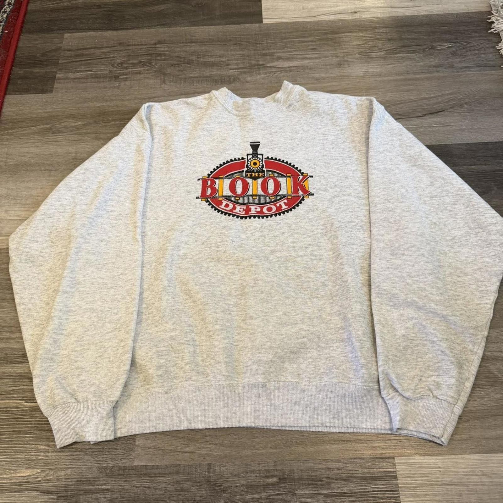 Hanes vintage the book depot crewneck sweatshirt XL/XXL Size US XL / EU 56 / 4 - 3 Thumbnail