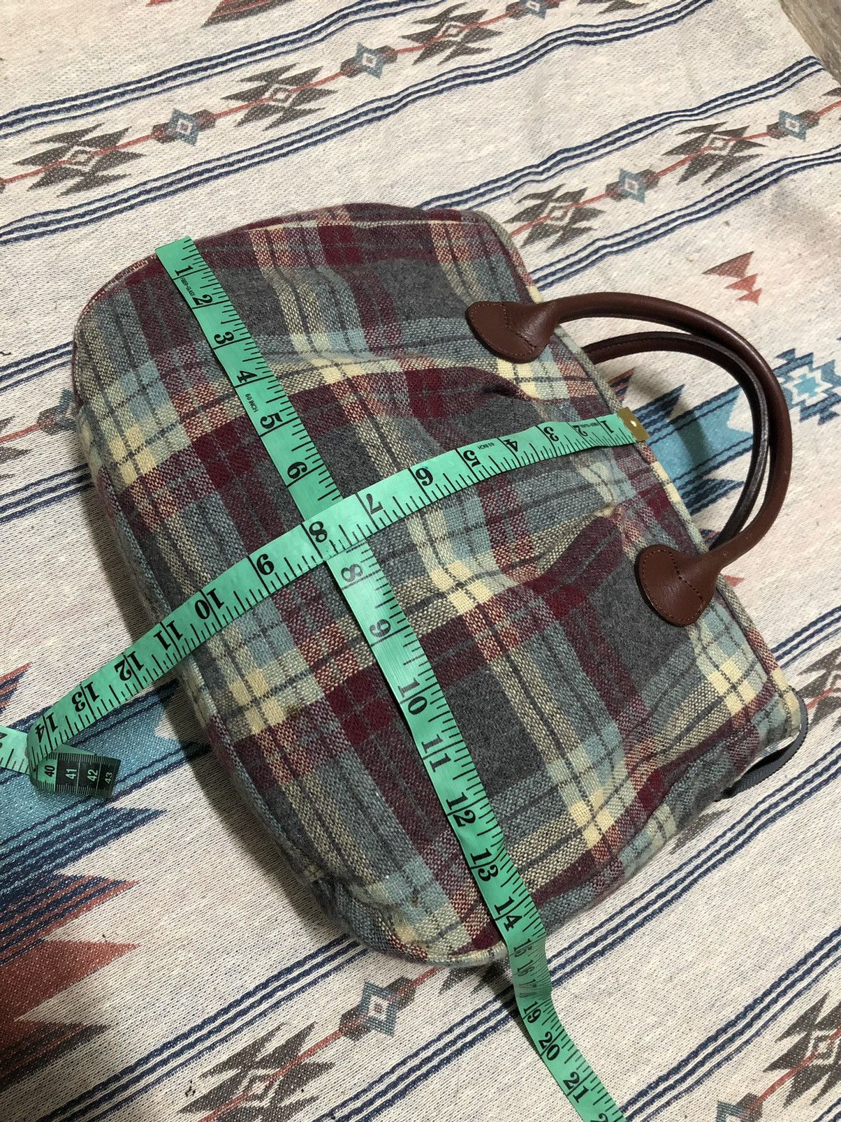 Japanese Brand LES BASIQUES DU SAC WOOL HANDBAG Size ONE SIZE - 10 Thumbnail
