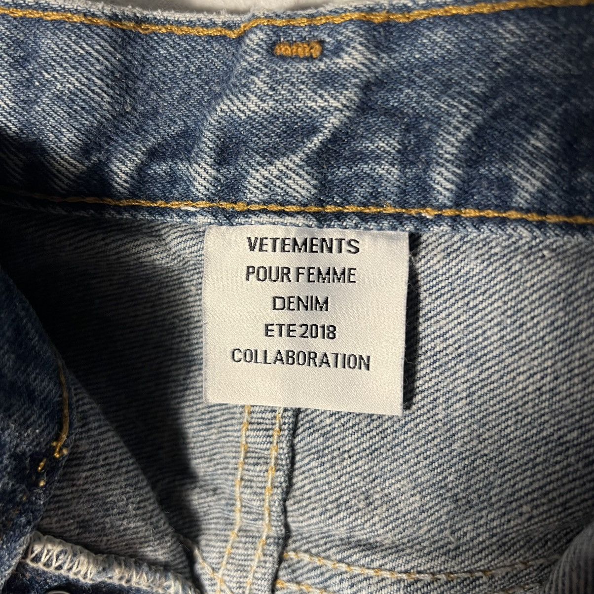 Levi's × Vetements Vetements x Levis Jeans Size 31" - 5 Thumbnail
