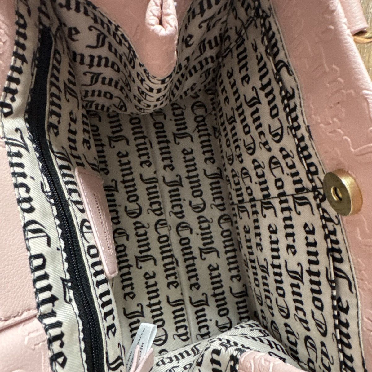 Juicy Couture Juicy Couture Pink Dimond Handbag Size ONE SIZE - 10 Thumbnail