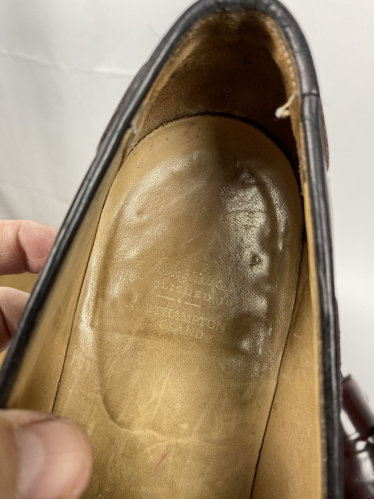 Barker Barker Patent Leather Fringed Loafers size EU8 US9 Size US 9 / EU 42 - 9 Thumbnail
