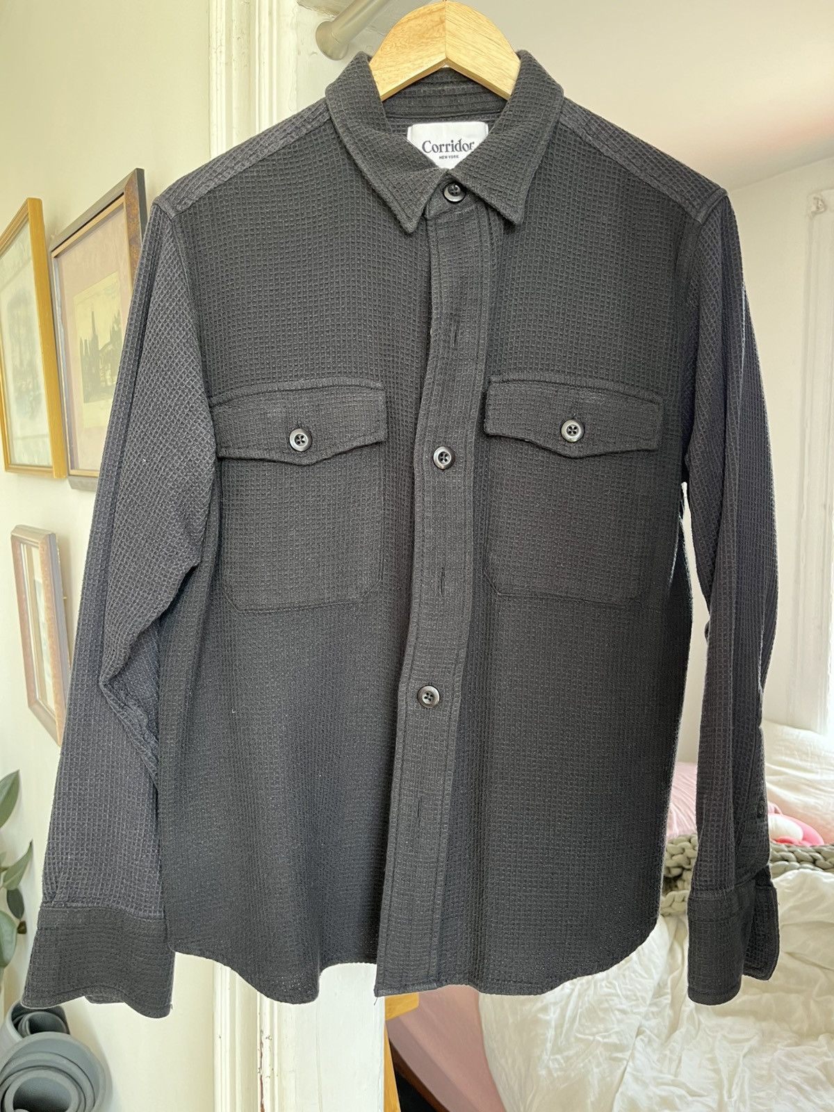 Corridor Corridor waffle-knight Kingston overshirt Size US S / EU 44-46 / 1 - 1 Thumbnail