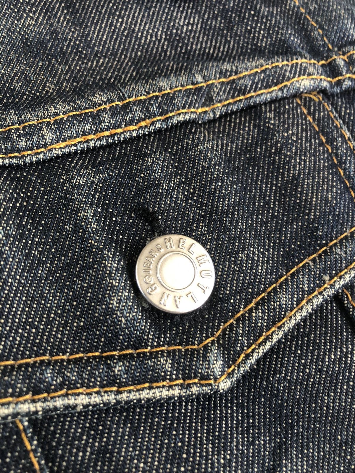 Helmut Lang Helmut Lang Denim Jacket Classic Raw Denim Size US XS / EU 42 / 0 - 16 Thumbnail