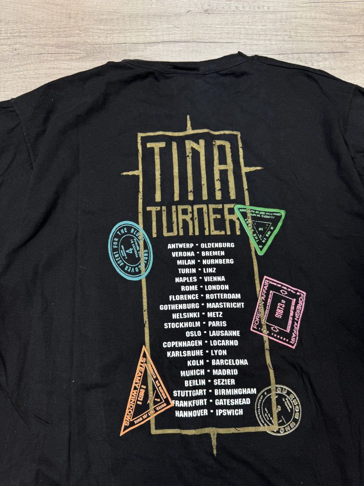 Other Vintage 1990 Tina Turner T-Shirt Foreign Affair Album Promo Size US L / EU 52-54 / 3 - 8 Thumbnail