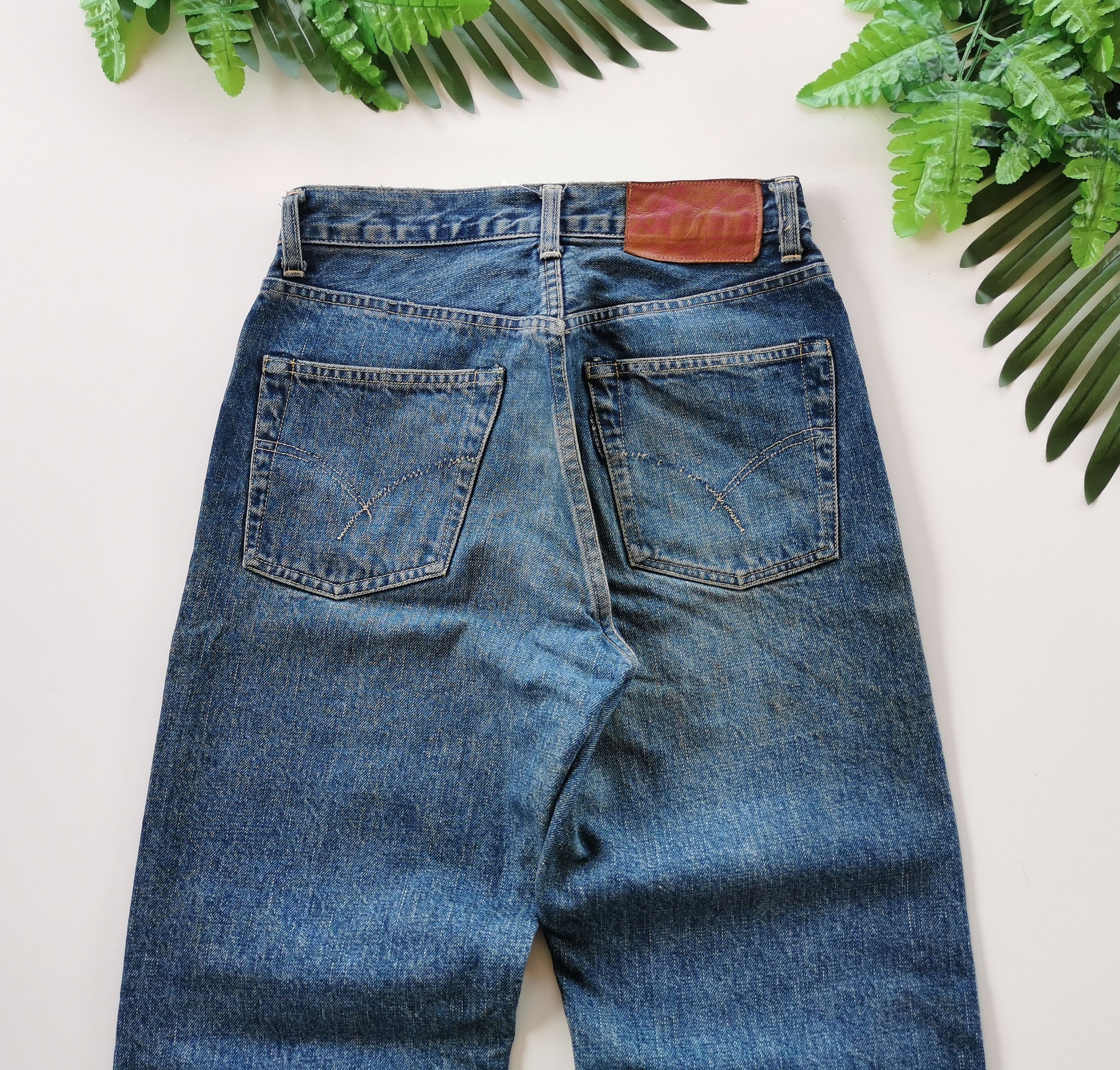Blue Blue Japan HR Market Japan Selvedge Denim Jeans Size 28x30.5 Size US 28 / EU 44 - 5 Thumbnail