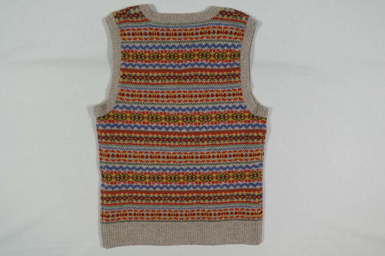 Ralph Lauren Blue Label Ralph Lauren Blue Label Vest Sweater Fair Isle Wool Silk XS Size XS / US 0-2 / IT 36-38 - 2 Thumbnail