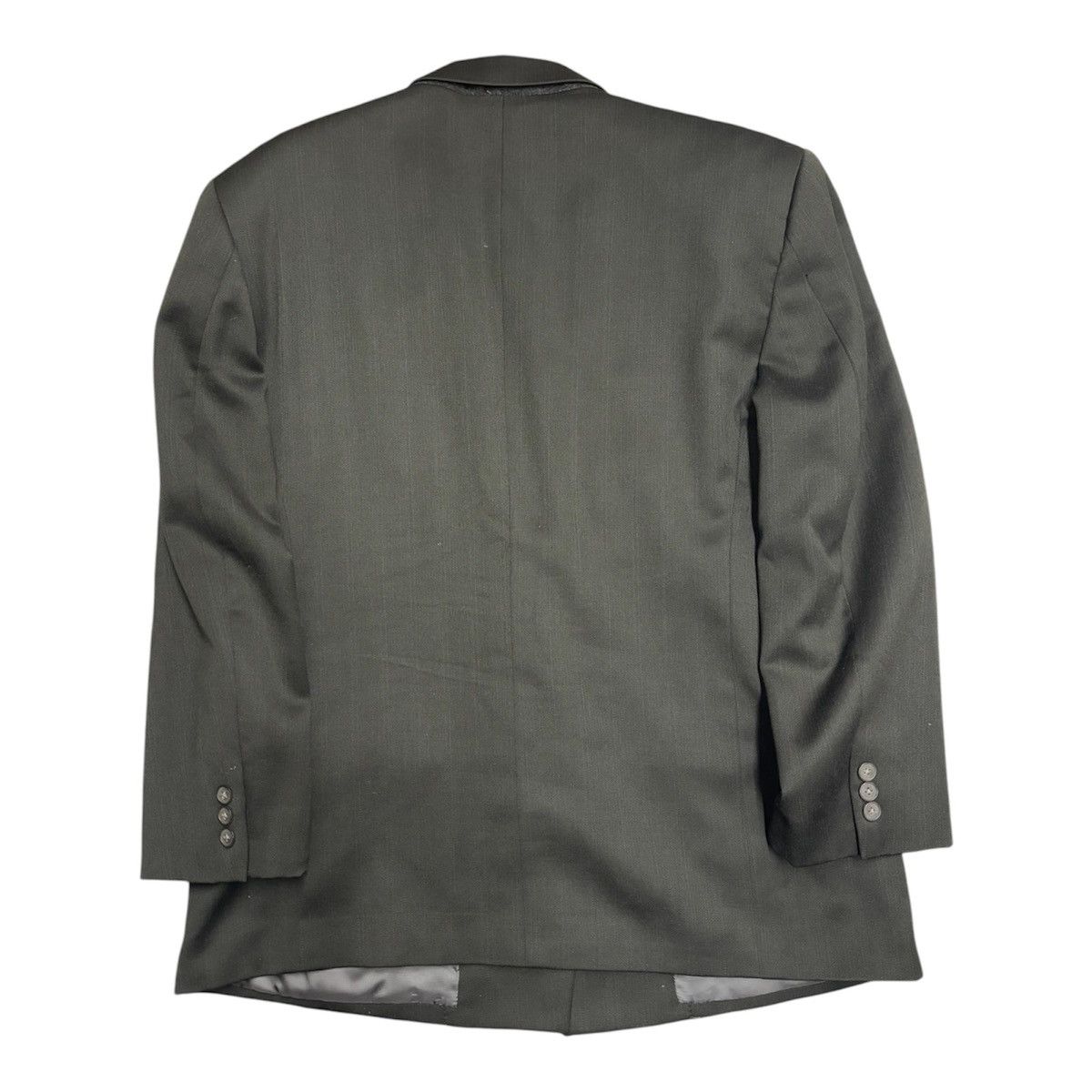 Other Alfani Macy’s Black 100% Wool Blazer Jacket Men Oversized Size 44L - 5 Thumbnail