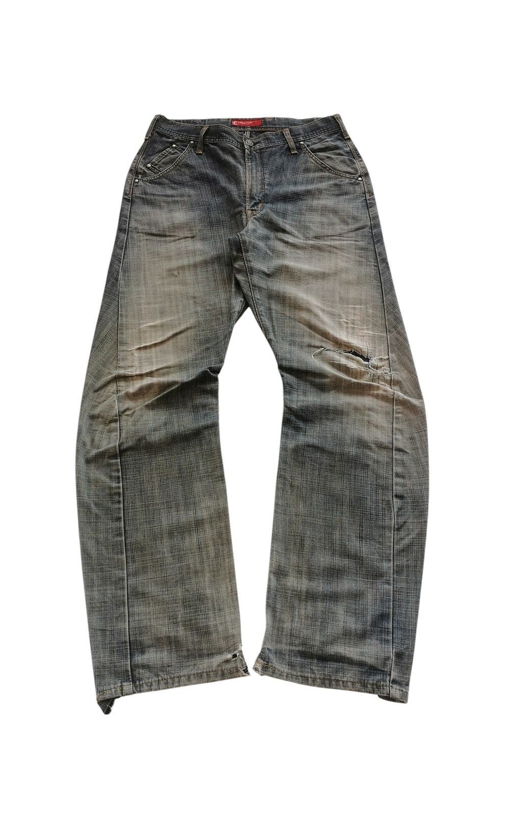 Edwin Vintage Edwin Distressed Style Tribal Size US 32 / EU 48 - 3 Thumbnail