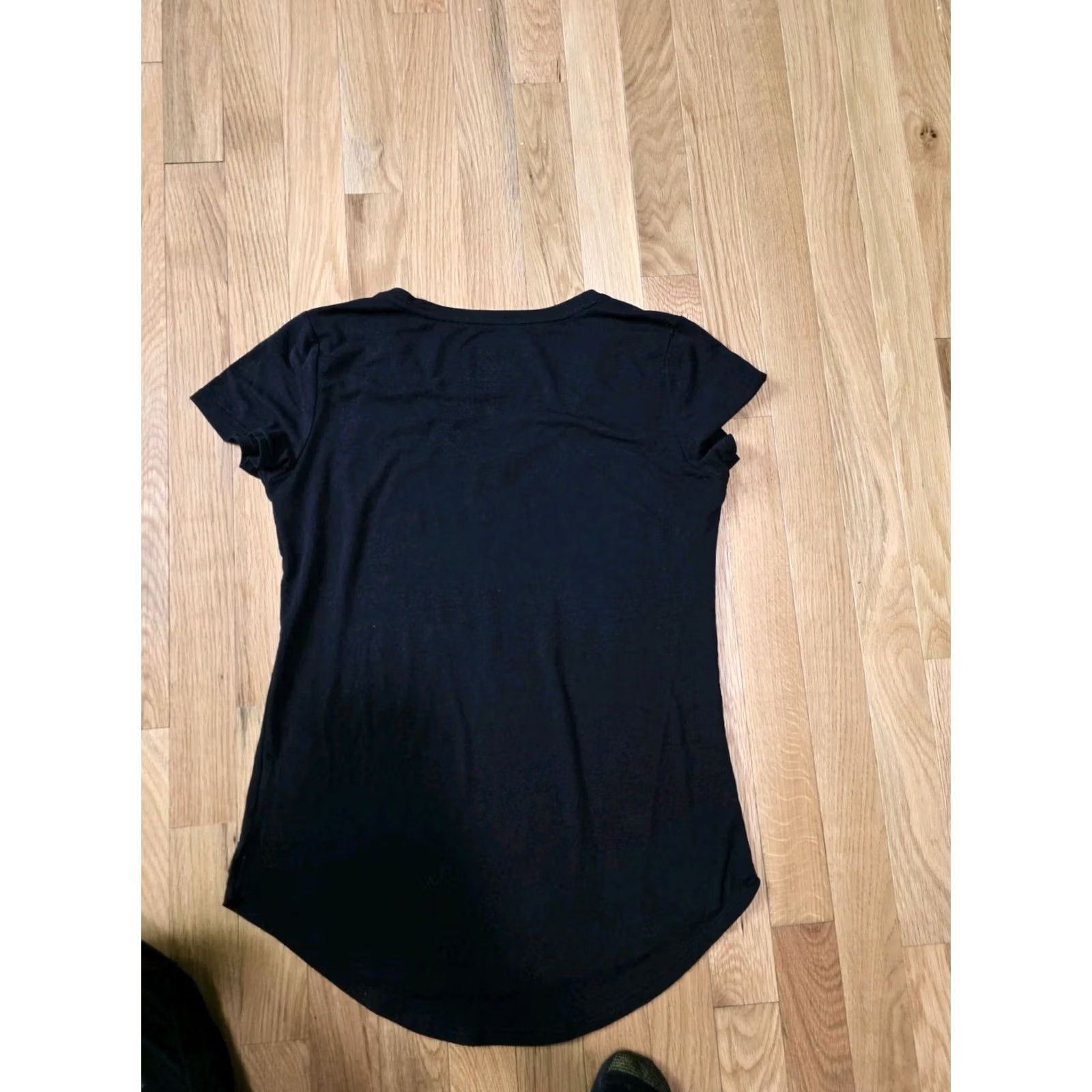 Vintage SO Perfect V-Neck T-Shirt Black S Womens Size S Small V-Neck Size S / US 4 / IT 40 - 8 Thumbnail